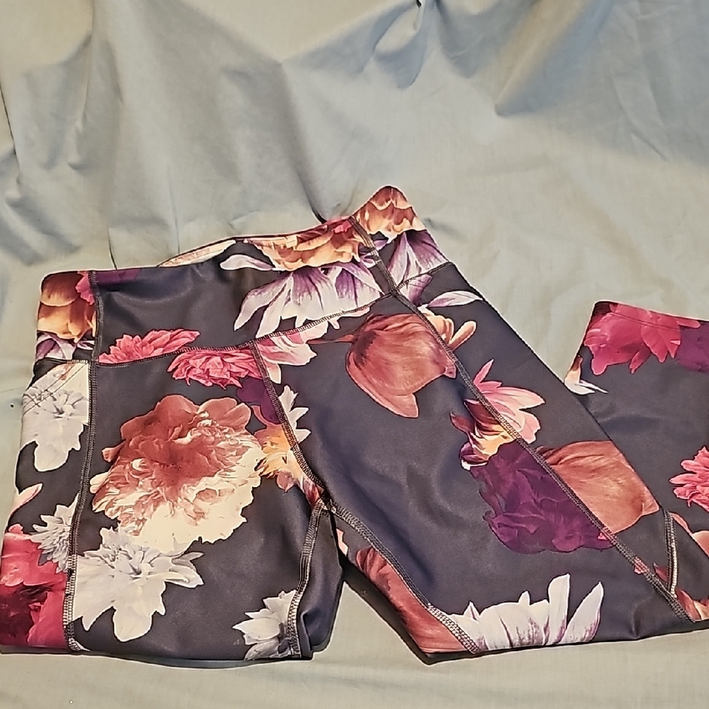 Floral Print Leggings